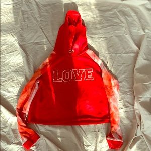 Cropped hoodie